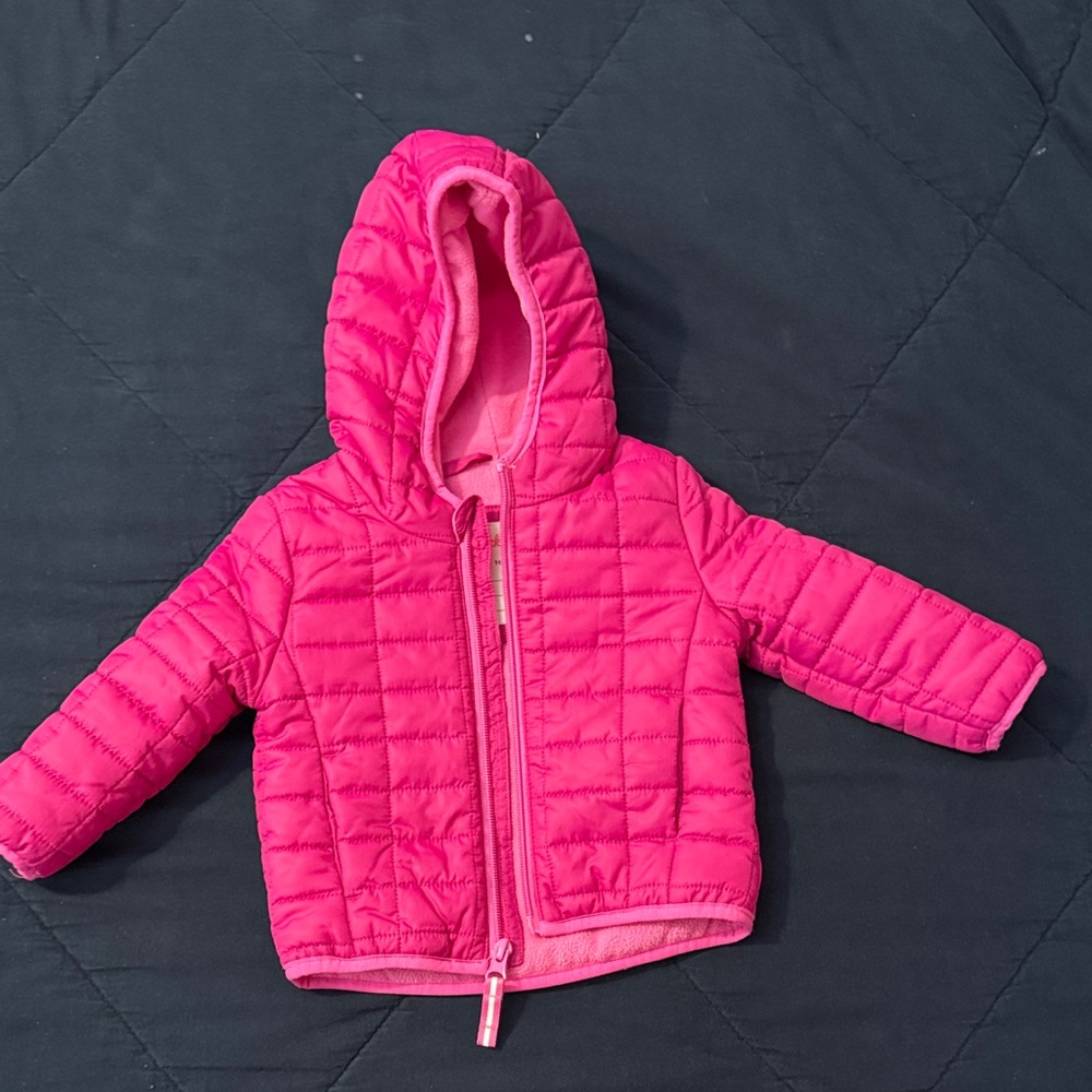 Cat & Jack Pink Puffer Jacket for Kids